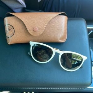 Women’s White Raybans